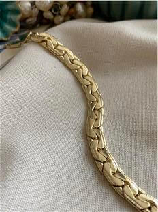 VIP 14K Ezme Model Geniş Geçmeli Bileklik