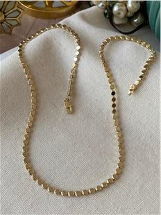 VIP 14K Ezme Zincir Kolye