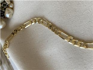 VIP 14K Figaro Bileklik