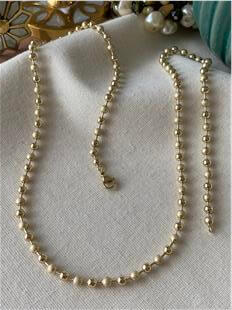 VIP 14K Flu Detaylı Dorika Kolye