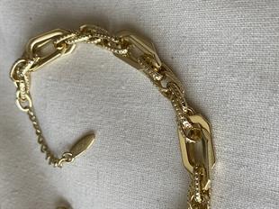 VIP 14K Geçmeli Çift Model Zincir Bileklik