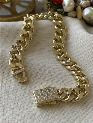 VIP 14K Gurmet Zincir Bileklik