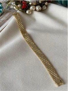 VIP 14K Hasır Örme Bileklik