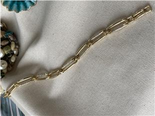 VIP 14K İnce Badem Bileklik