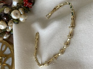 VIP 14K İnce Bone Model Bileklik