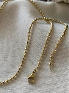 VIP 14K İnce Discoball Dorika Zincir 