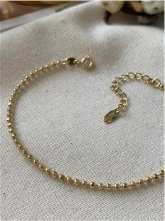 VIP 14K İnce Dorika Bileklik