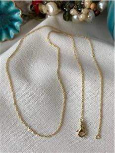 VIP 14K Zarif Sarmal Zincir