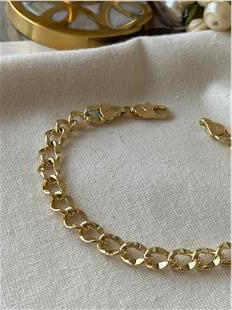 VIP 14K Kesme Zincir Bileklik