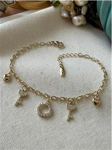 VIP 14K Key of Love Bileklik