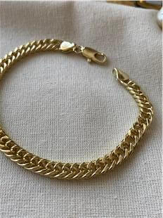 VIP 14K Kılçık Örme Bileklik