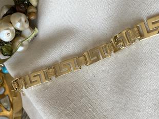 VIP 14K Labirent Tasarım Bileklik