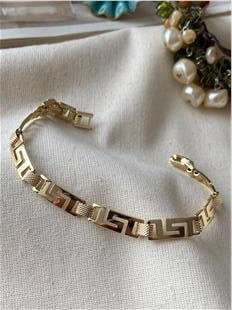 VIP 14K Labirent Tasarım Bileklik