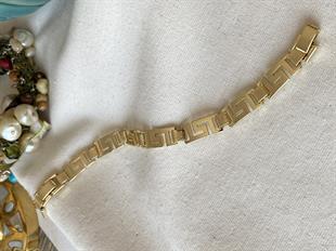 VIP 14K Labirent Tasarım Bileklik