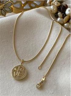 VIP 14K Love Çerçeve Kolye