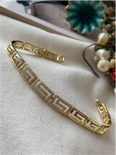 VIP 14K Maze Bileklik