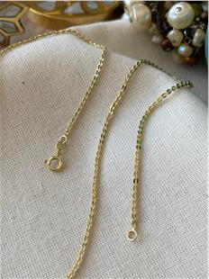 VIP 14K Mercimek Zincir Kolye