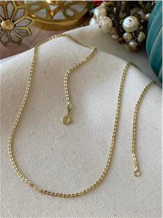 VIP 14K Mercimek Zincir Kolye