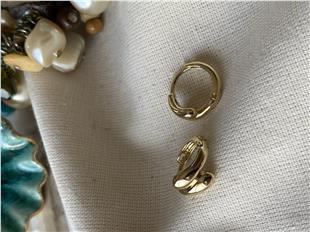 VIP 14K Mini Sarmal Küpe