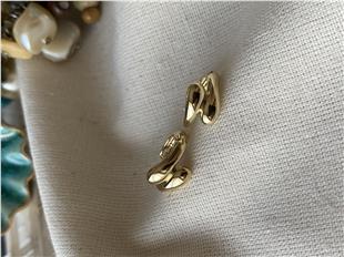 VIP 14K Mini Sarmal Küpe