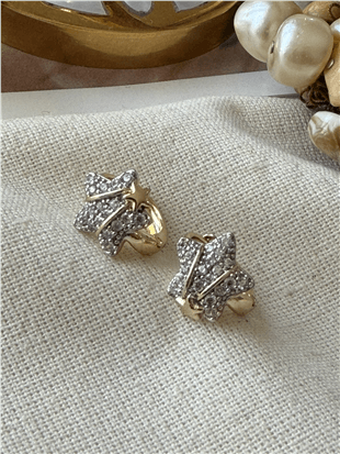 VIP 14K Mix Star Küpe