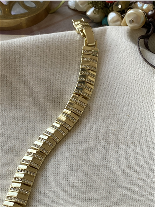 VIP 14K Mono Bileklik