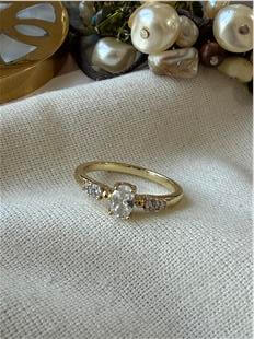 VIP 14K Orzo Yüzük