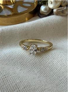 VIP 14K Orzo Yüzük