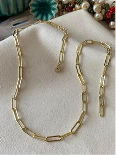 VIP 14K Oval Zincir Kolye