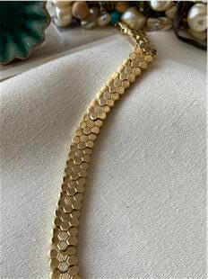 VIP 14K Petek Desen Bileklik