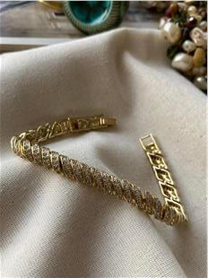 VIP 14K Sarmal Bileklik