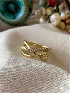 VIP 14K Sarmal Yüzük