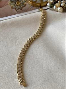 VIP 14K Shining Chain Bileklik