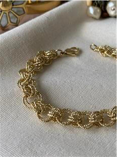 VIP 14K Simli Halkalar Bileklik