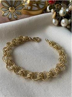 VIP 14K Simli Halkalar Bileklik