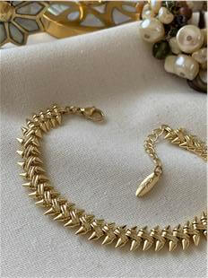 VIP 14K Sıralı Trok Bileklik