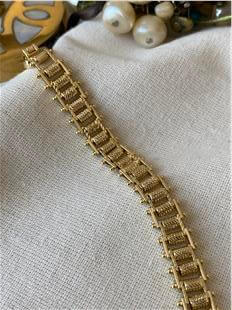 VIP 14K Stick Detaylı Kılçık Model Bileklik