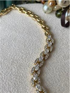 VIP 14K Taşlı Arpa Model Bileklik