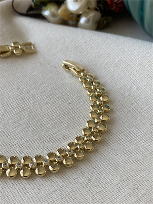 VIP 14K Taşlı Baloncuk Bileklik