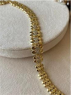 VIP 14K Taşlı Baloncuk Model Bileklik