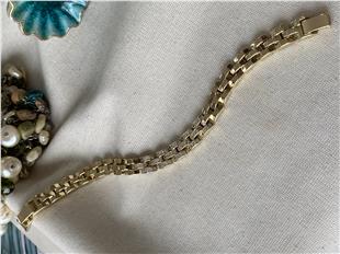 VIP 14K Taşlı Birleşim Bileklik