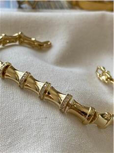 VIP 14K Taşlı Bone Bileklik