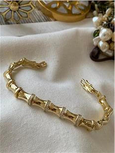 VIP 14K Taşlı Bone Bileklik