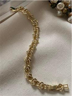 VIP 14K Taşlı Düğüm Bileklik