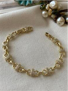 VIP 14K Taşlı Düğüm Model Bileklik