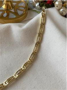 VIP 14K Taşlı Maze Bileklik