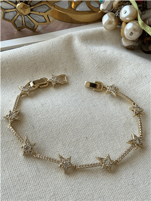 VIP 14K Taşlı Milkyway Bileklik