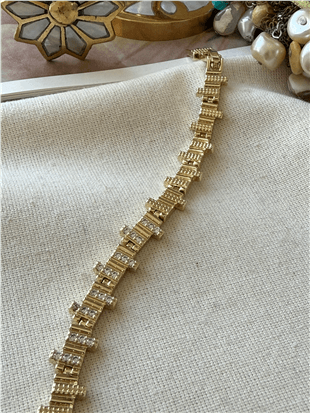 VIP 14K Taşlı Mini Sticks Bileklik