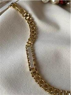 VIP 14K Taşlı Rlx Bileklik