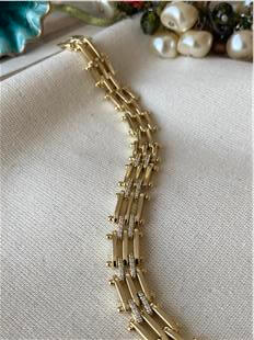 VIP 14K Taşlı Sticks Bileklik